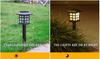 Solar garden light outdoor waterproof ground lamp garden courtyard lighting(2 in a pack)