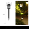 Solar garden light outdoor waterproof ground lamp garden courtyard lighting(2 in a pack)