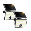 120°Wide Angle Illumination 85 LEDs Outdoor Solar Sensor Motion Flood Lights