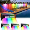 Solar Nordic Outdoor Garden Lights ¨C Waterproof RGB Wall Lights for Railings & Pathways