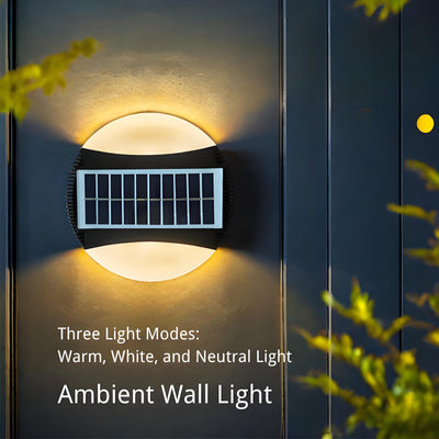 Solar Outdoor Wall Light ¨C Waterproof Garden & Stair LED Decoration Light