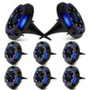 Solar Powered Waterproof In-Ground Outdoor Solar Deck Lights for Garden, Lawn, Pathway, Walkway, Driveway, Landscape,Yard