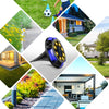 Solar Powered Waterproof In-Ground Outdoor Solar Deck Lights for Garden, Lawn, Pathway, Walkway, Driveway, Landscape,Yard