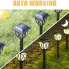 Solar Lights Outdoor Waterproof, Solar Garden Lights for Outside, Garden Decor for Yard, Patio, Landscape, Planter, Walkway (Warm White)