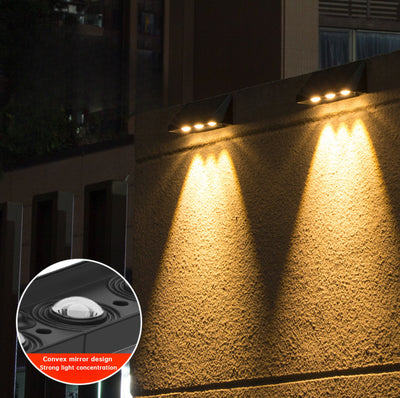 Decorative Solar Powered Fence/Wall Outdoor Waterproof Lights
