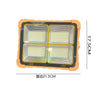 Solar portable flood light -Waterproof Garden emergency lights