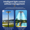 Solar energy Garden street light, High-pole landscape Flying saucer street light