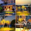 Solar lights outdoor flickeringflame, Outdoor Decorations for Patio Path Yard