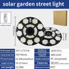 Solar energy Garden street light, High-pole landscape Flying saucer street light