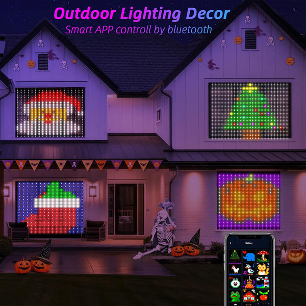 🔥Last Day Special 74% OFF🔥DIY Smart LED Curtain Sync Lights