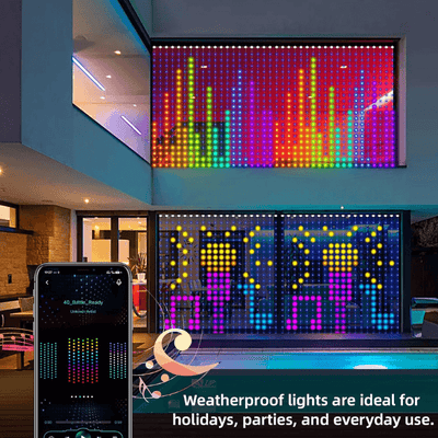 🔥Last Day Special 74% OFF🔥DIY Smart LED Curtain Sync Lights
