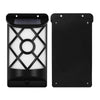 Solar Wall Lights Outdoor, Waterproof Flickering Flame Solar Fence Lights Dark Sensor for Patio Deck Driveway